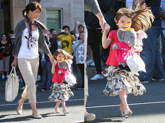 Suri Cruise Wears High Heels!